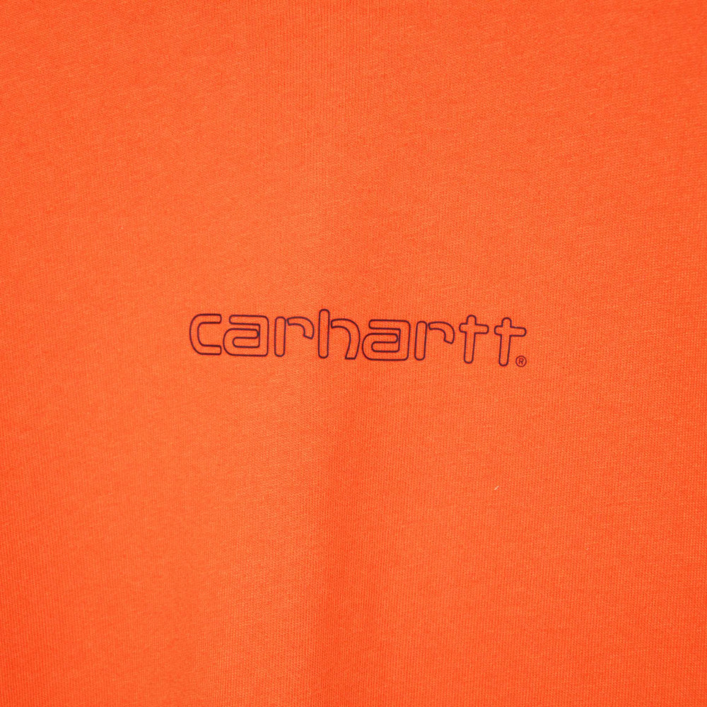 Carhartt WIP Team Script Tee (Orange)