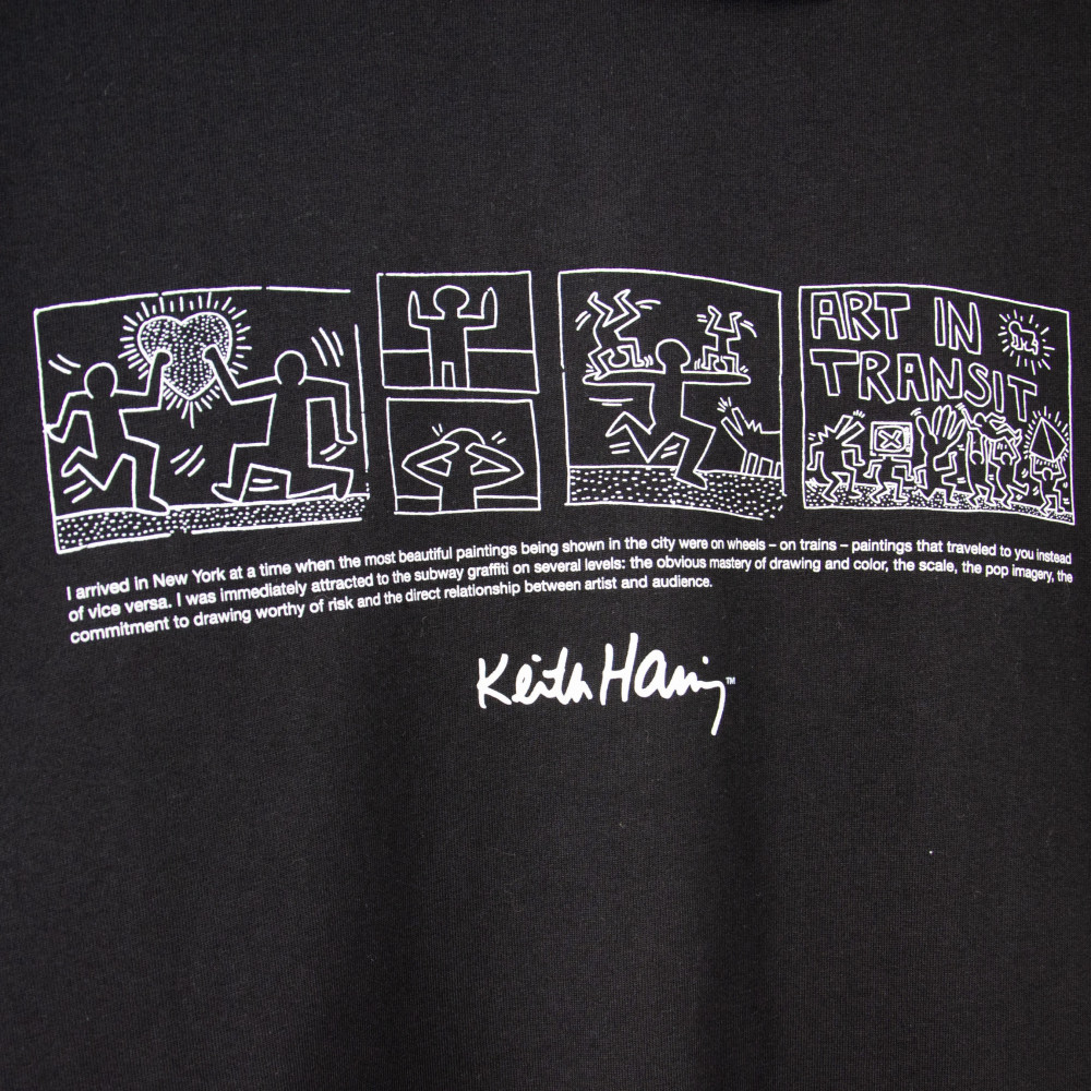 Keith Haring x Uniqlo Subway Drawings (Black)