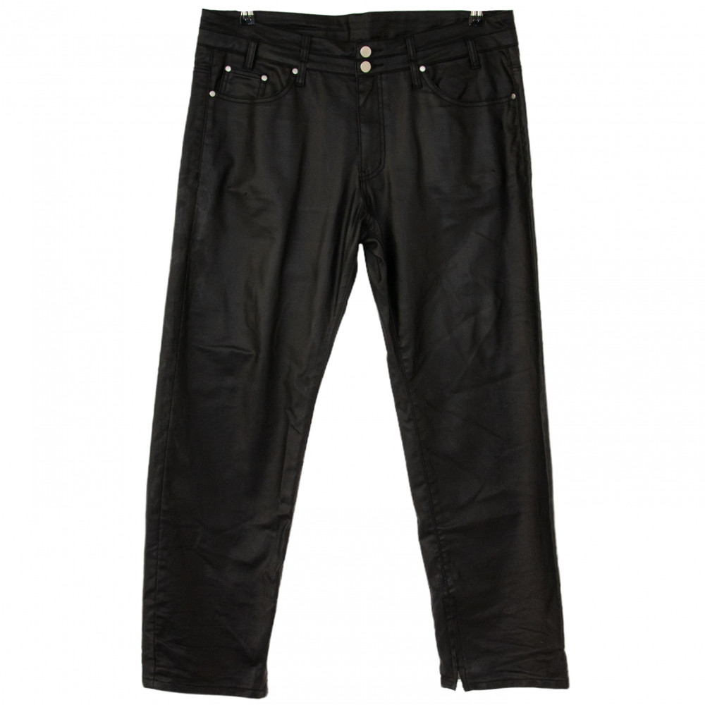 Osbatt Dry Waxed Denim Pants (Black)