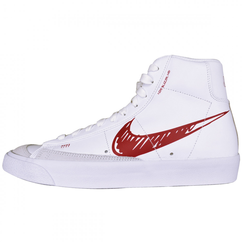 Nike Blazer Mid 77 VNTG Sketch (Red/White)
