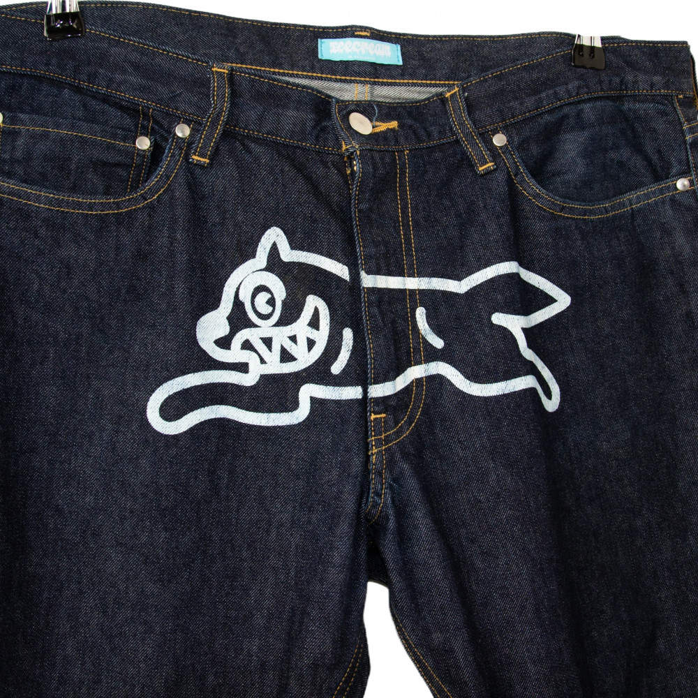 Icecream Running Dog Japan Denim Jeans (Indigo)