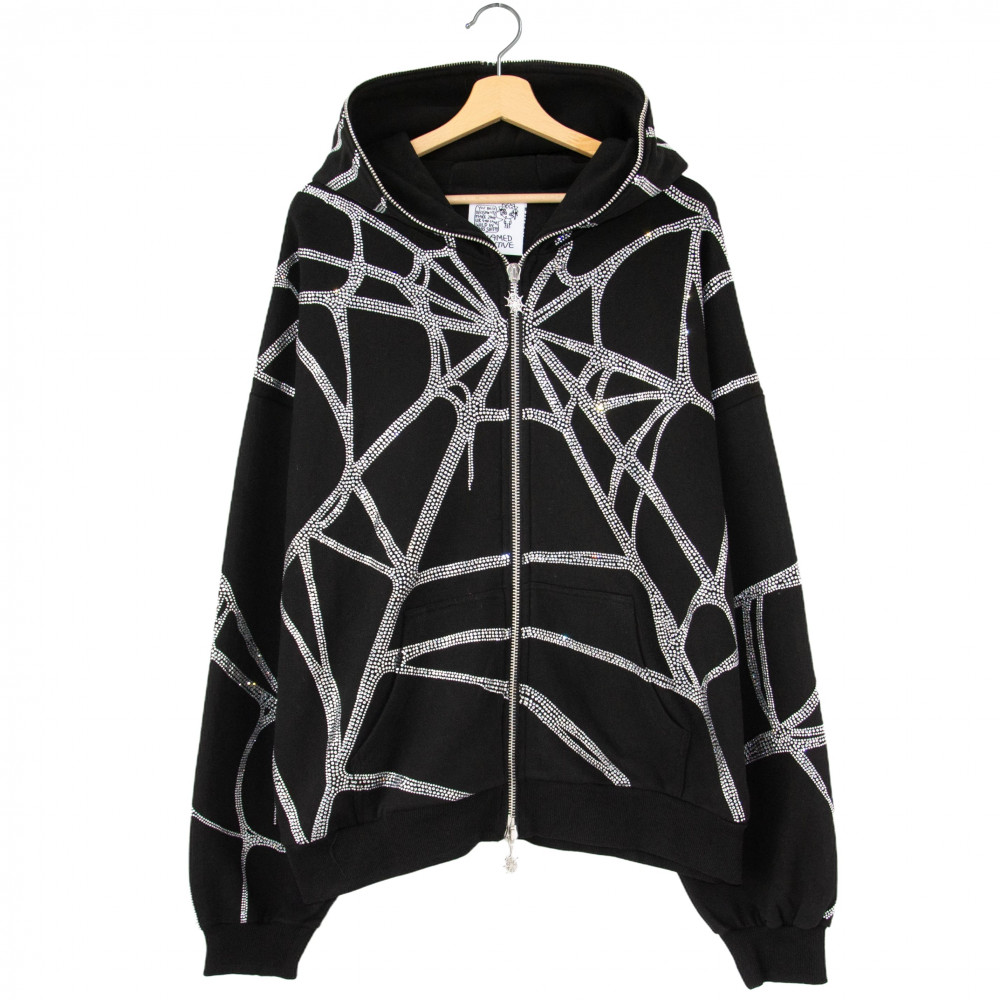 Named Collective Poison Rhinestone Hoodie (Black)