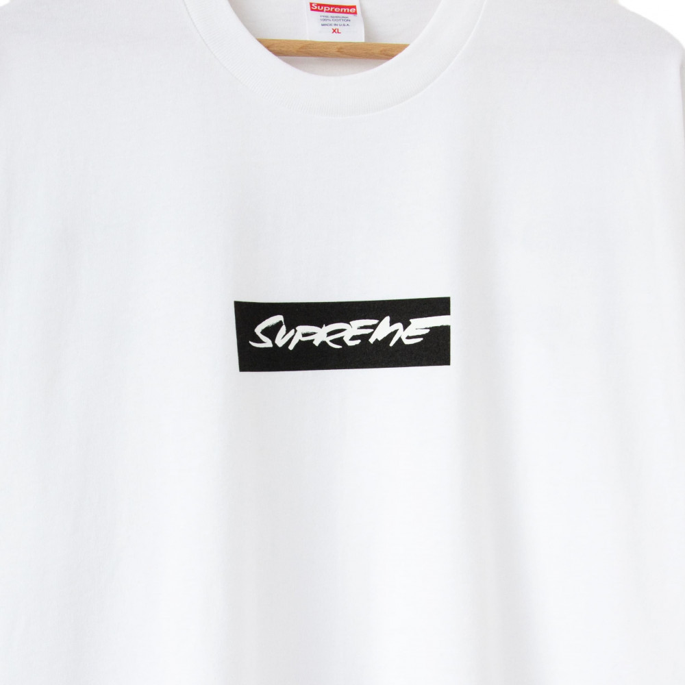 Supreme x Futura Box Logo Tee (White)