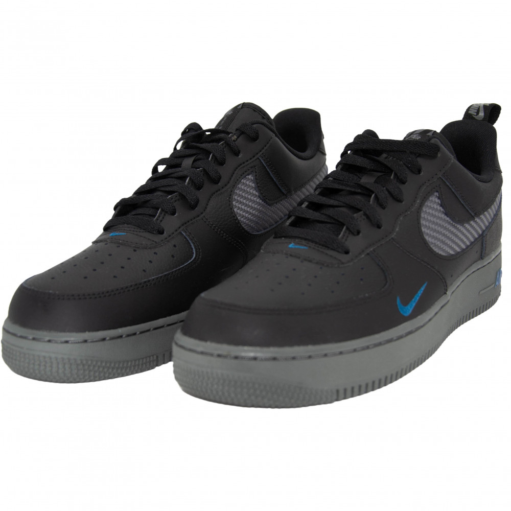 Nike Air Force 1 Low (Black Royal Carbon Fiber)