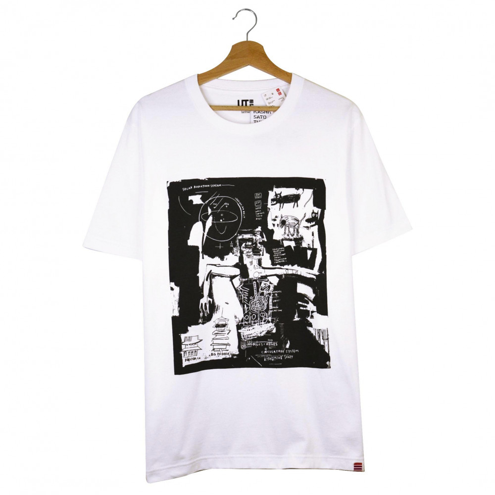 Jean-Michel Basquiat x Uniqlo x Kashiwa Sato Pagoda Tee (White)
