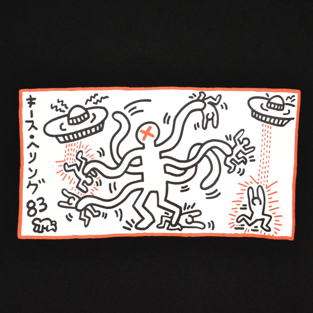 Keith Haring x Uniqlo Tokyo Martians Tee (Black)