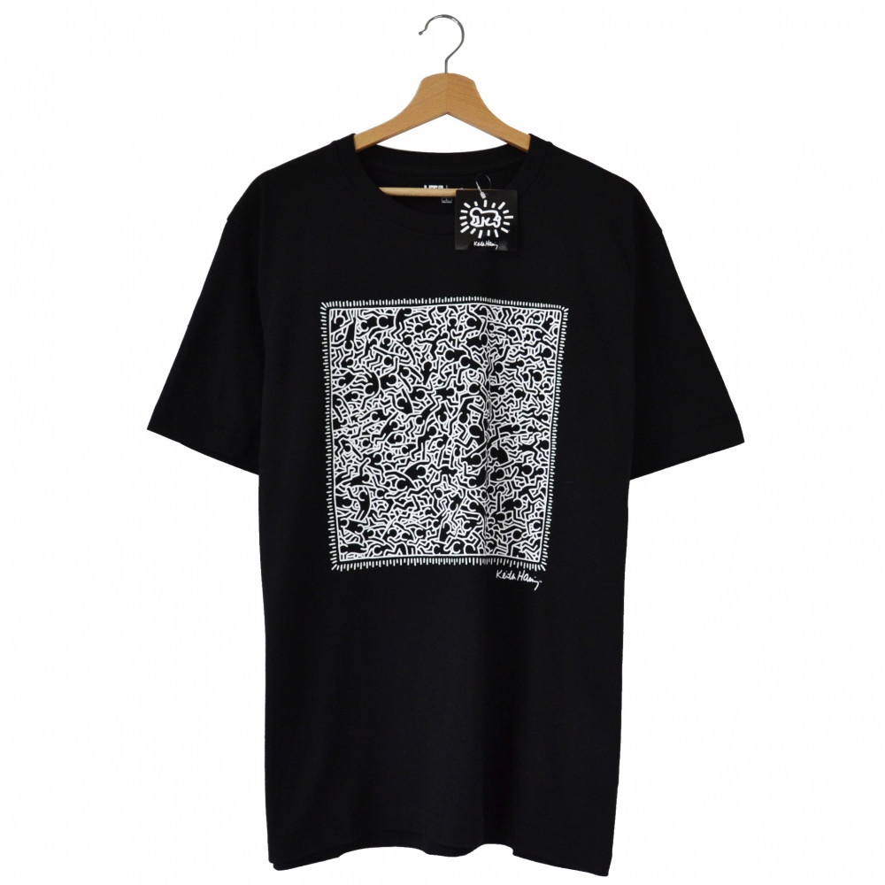 Uniqlo x Keith Haring Crowd Tee (Black)