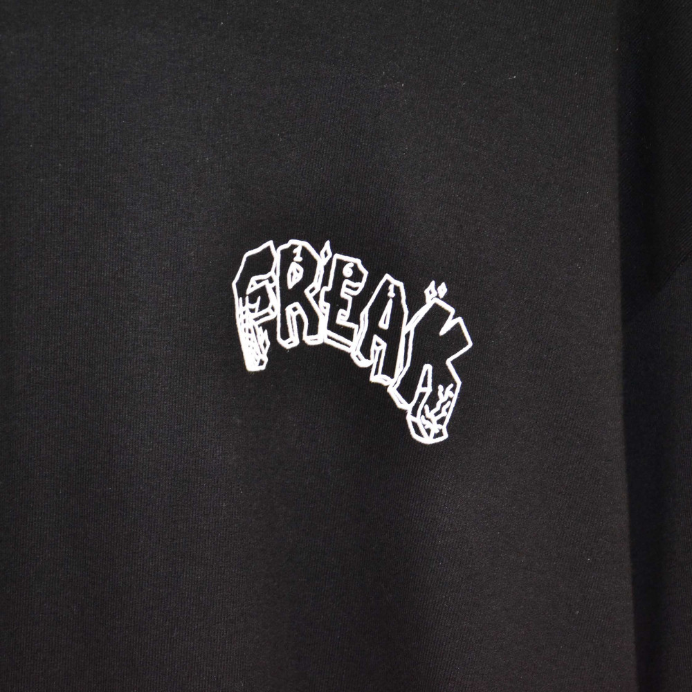 Freak 3D Logo Hoodie (Black)