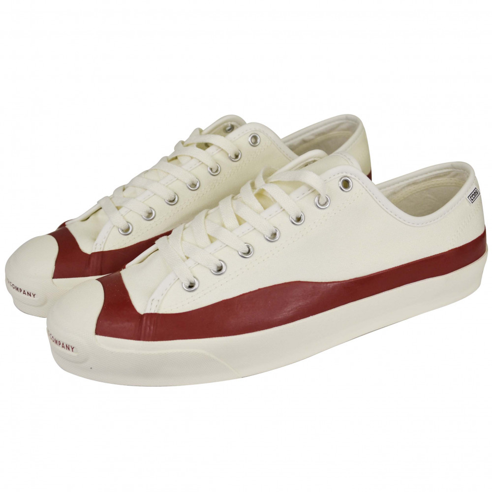 Converse Pop Trading x Jack Purcell (Egret/Red)