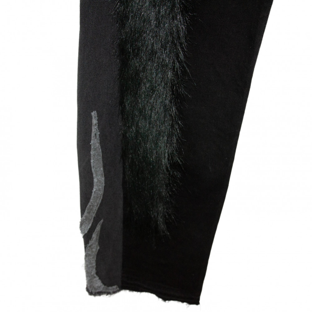 NoFuture Fur Jeans (Black/Grey)