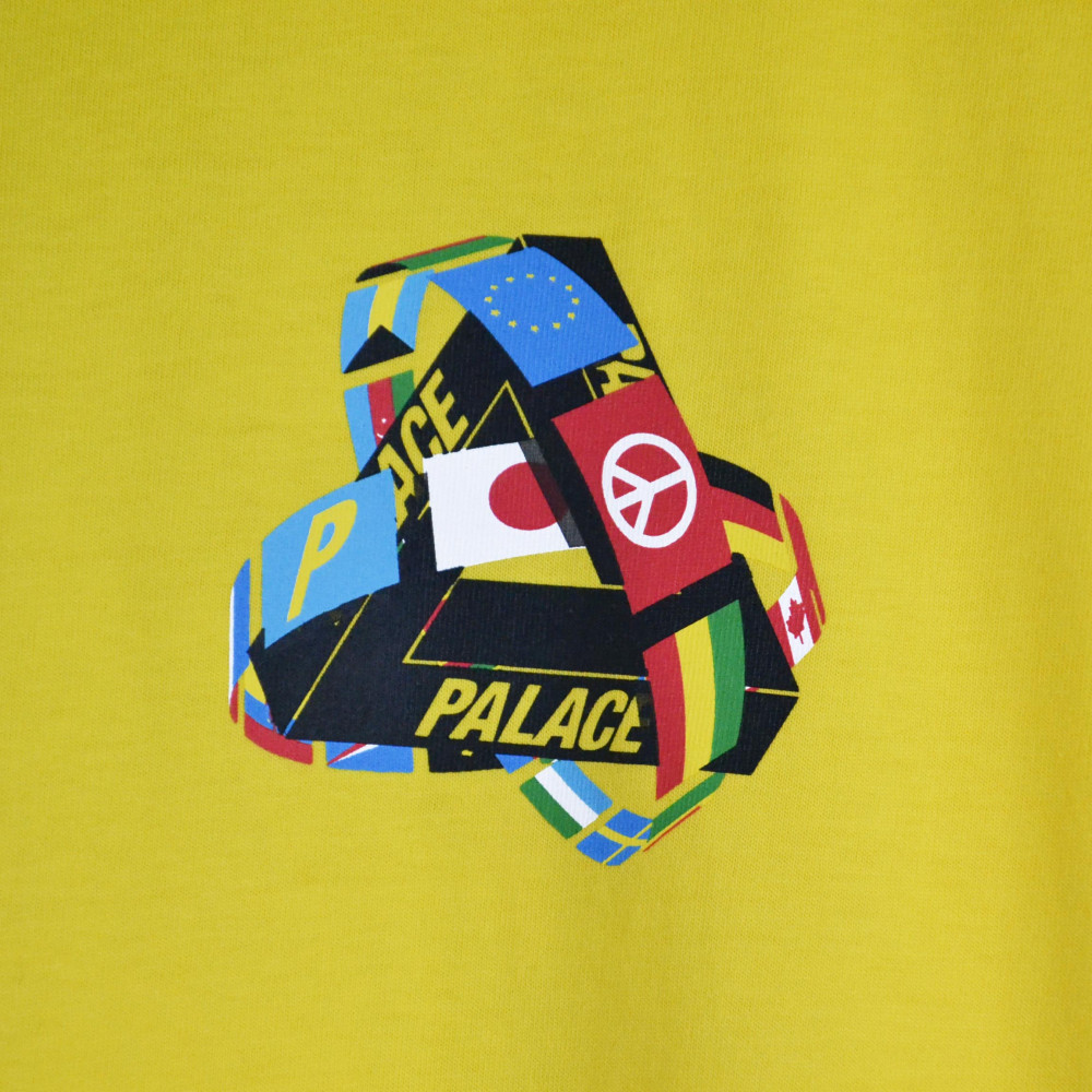 Palace Tri-Flag Tee (Yellow)