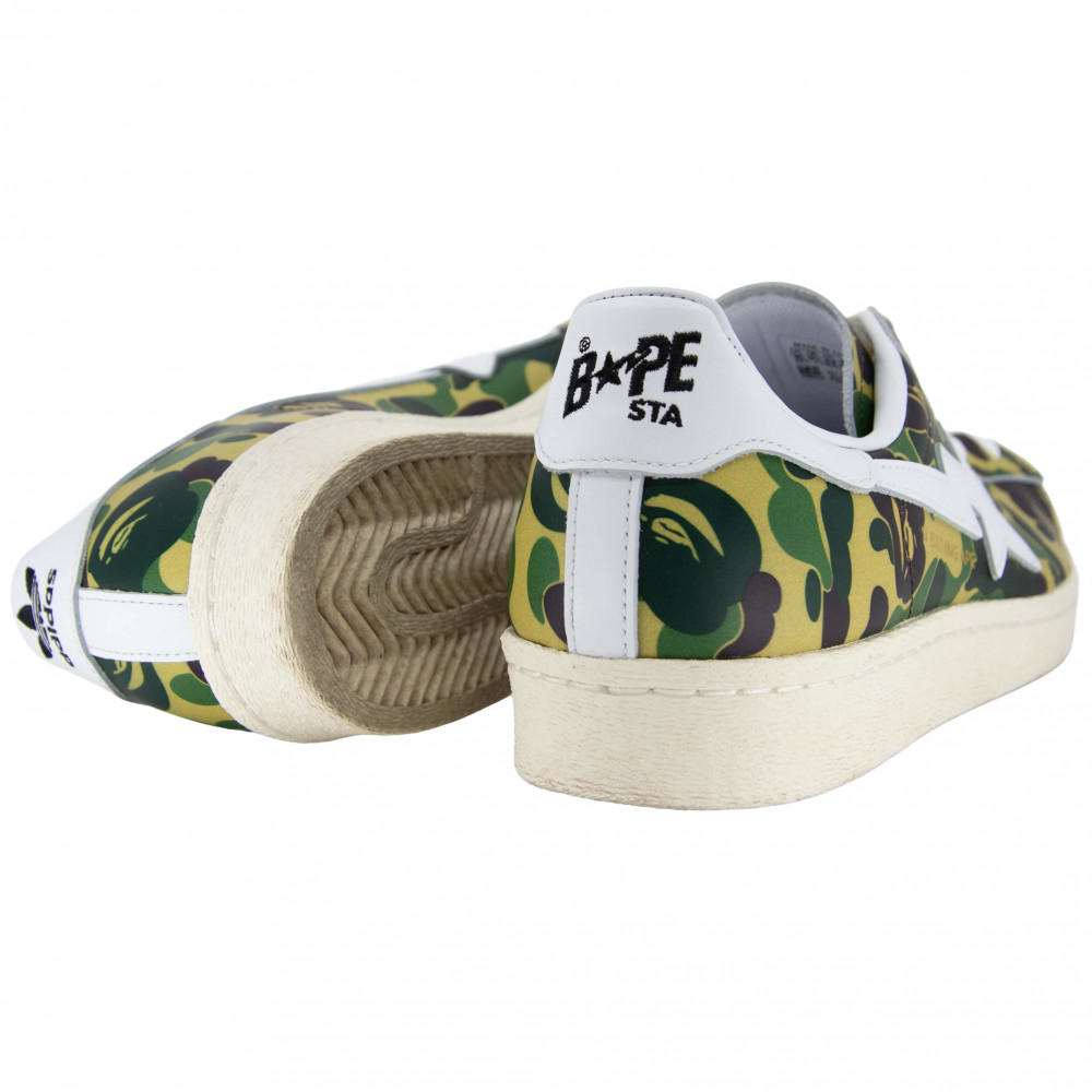 Bape x adidas Superstar (ABC Camo Green)