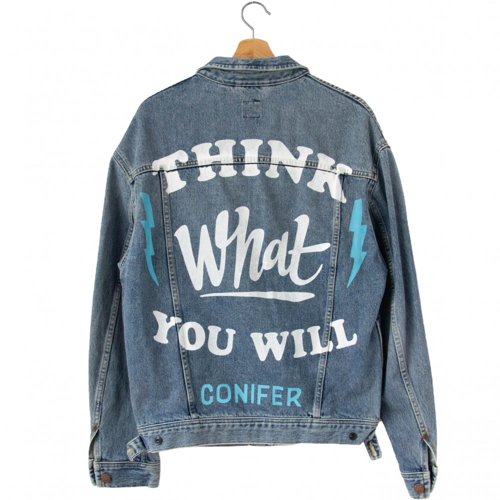 Lee x Ornamental Conifer Denim Jacket (Blue)