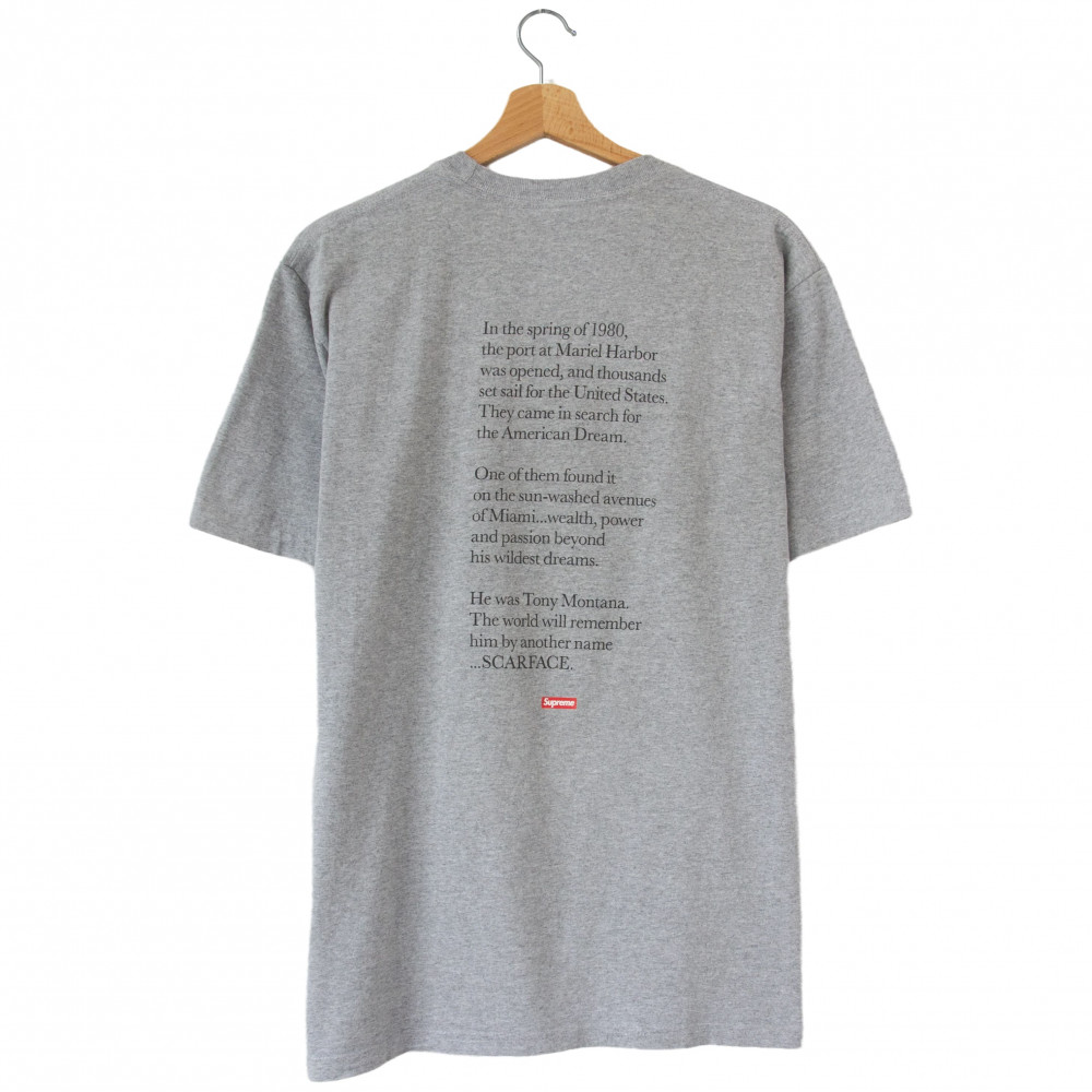 Supreme Scarface Friend Tee (Heather Grey)-PPL