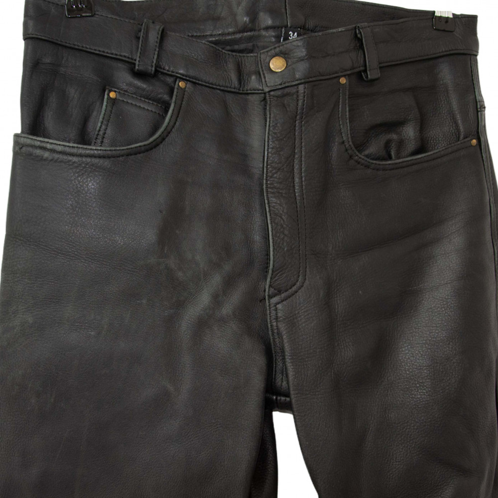 W-Tec Leather Pants (Black)