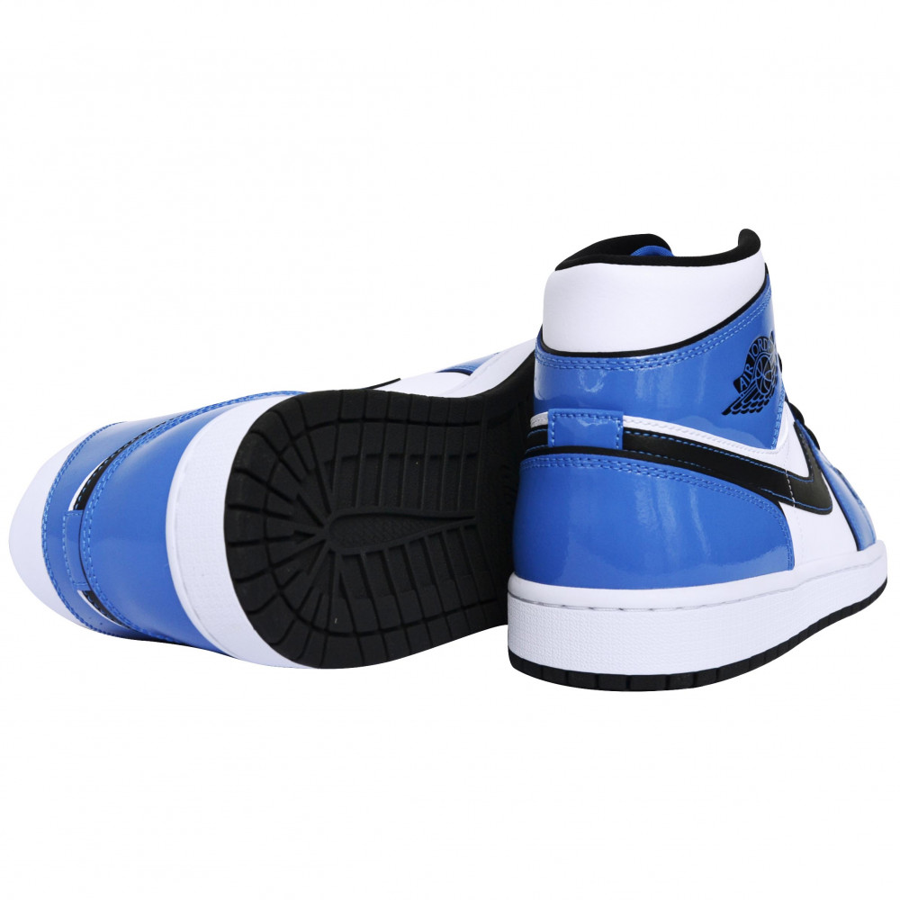 Nike Air Jordan 1 Mid (Signal Blue)
