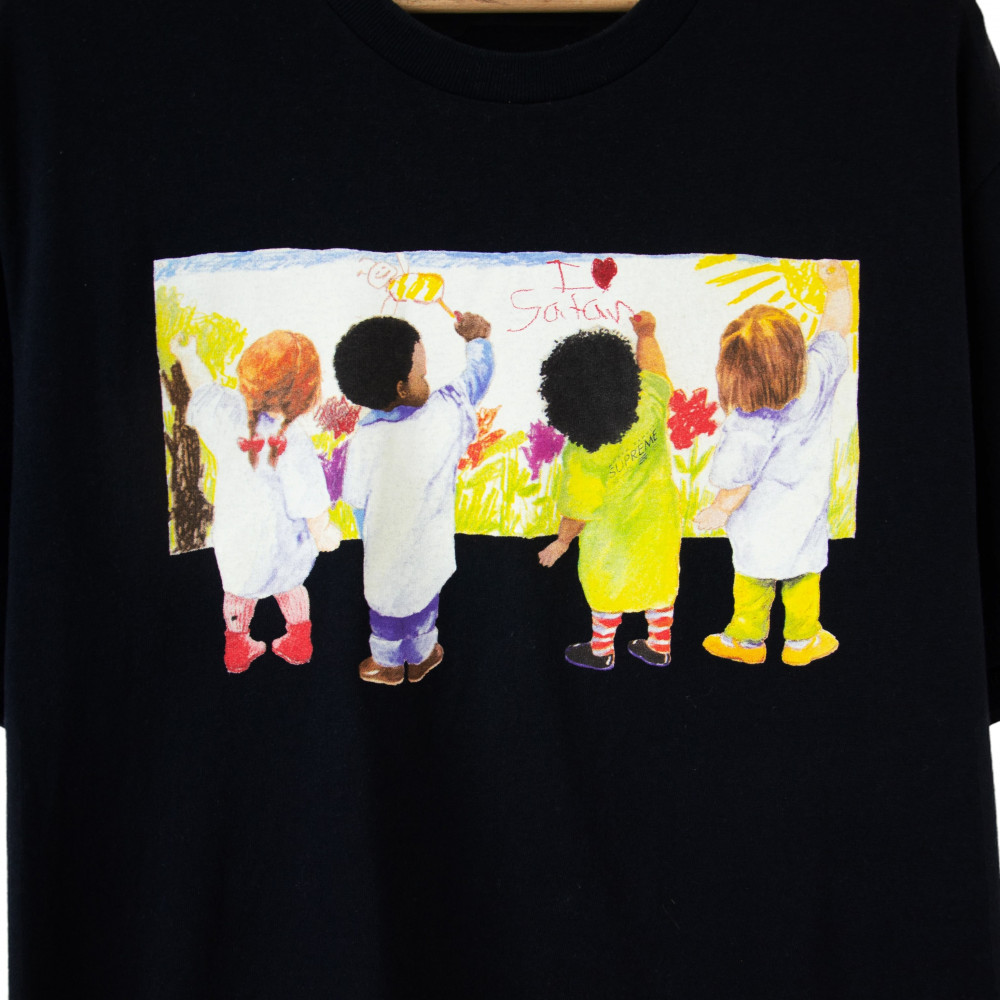 Supreme Kids Tee (Navy)