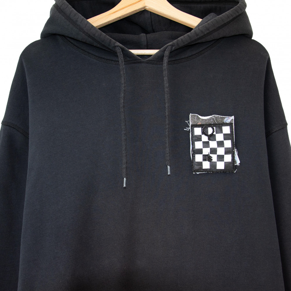 Raf Simons x Fred Perry Pin Detail P Hoodie (Black)