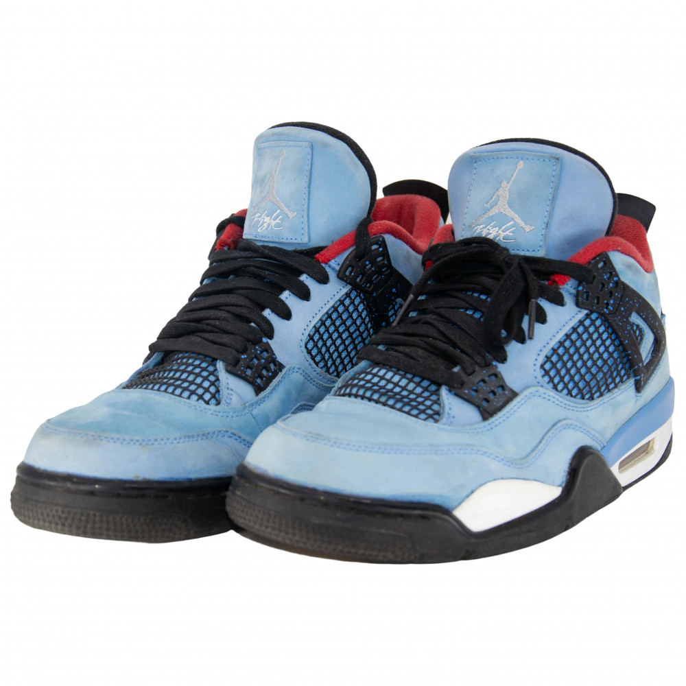 Nike Air Jordan 4 Retro x Travis Scott Cactus Jack (Oilers)