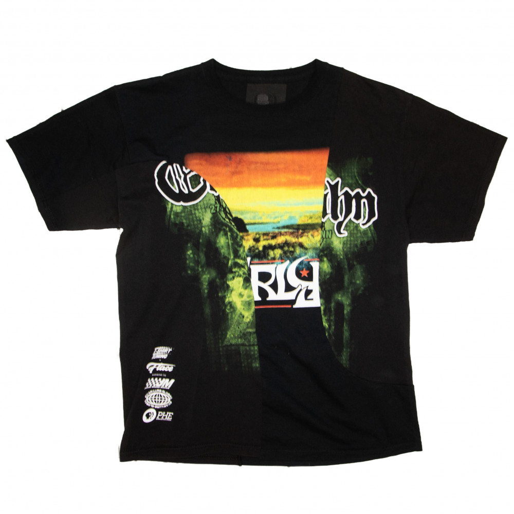 T-Shirt Tuning Band Split Tee (Black)