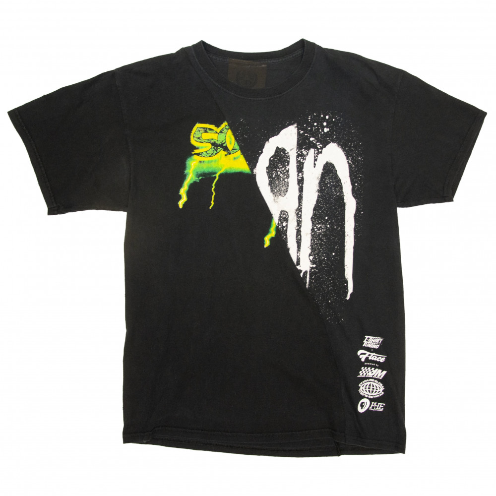 T-Shirt Tuning Slime Korn Split Tee (Black)