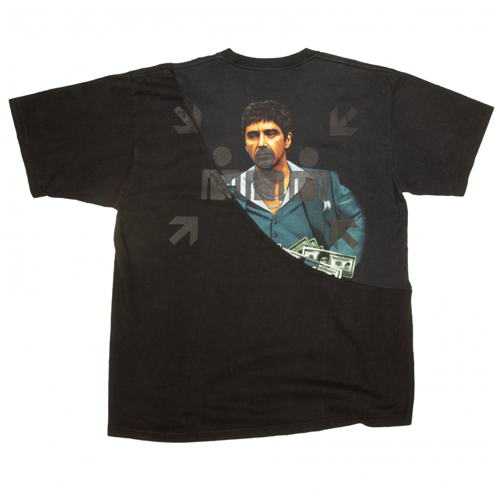 T-Shirt Tuning Scarface President Split Tee (Black)