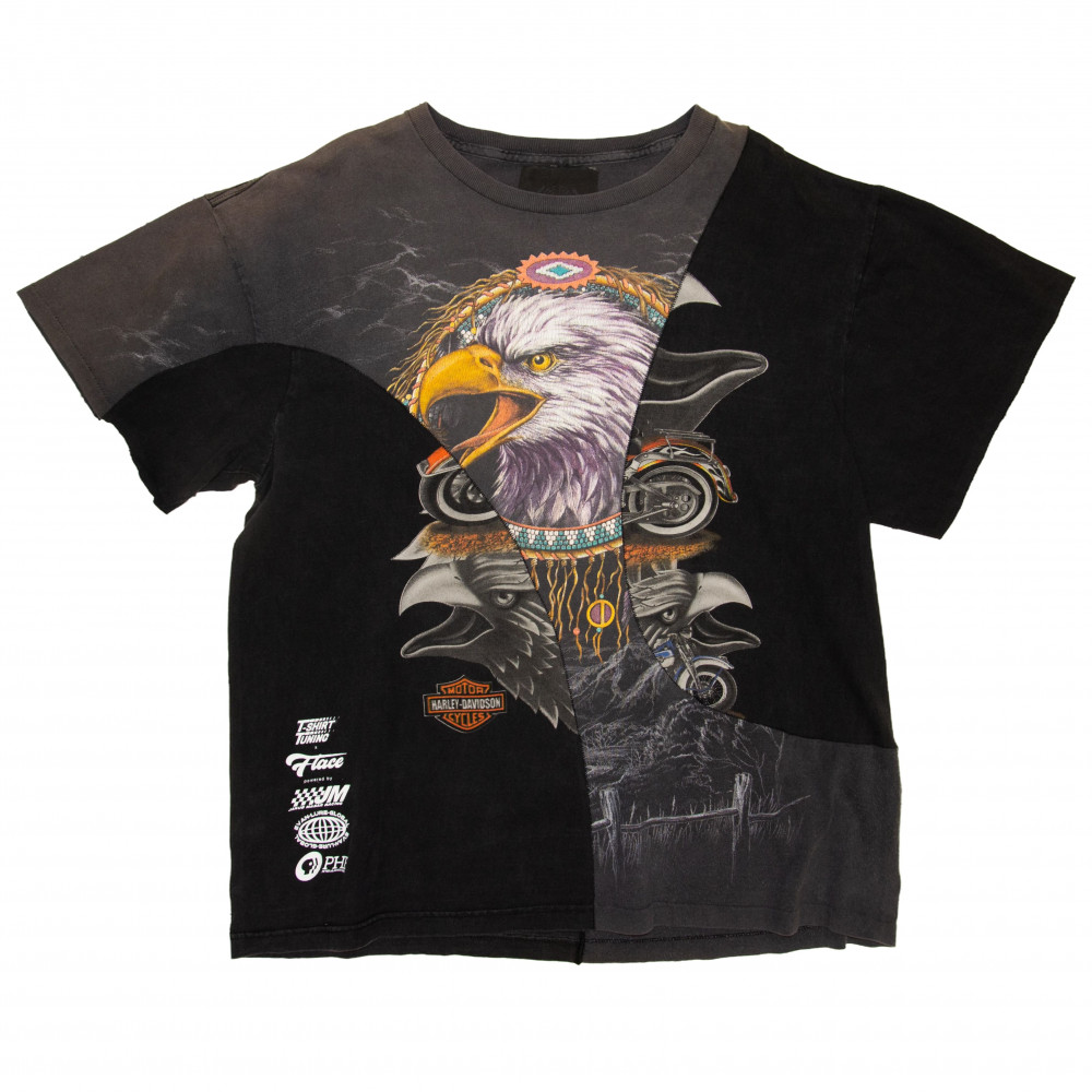 T-Shirt Tuning Harley Davidson Eagle Split Tee (Black)