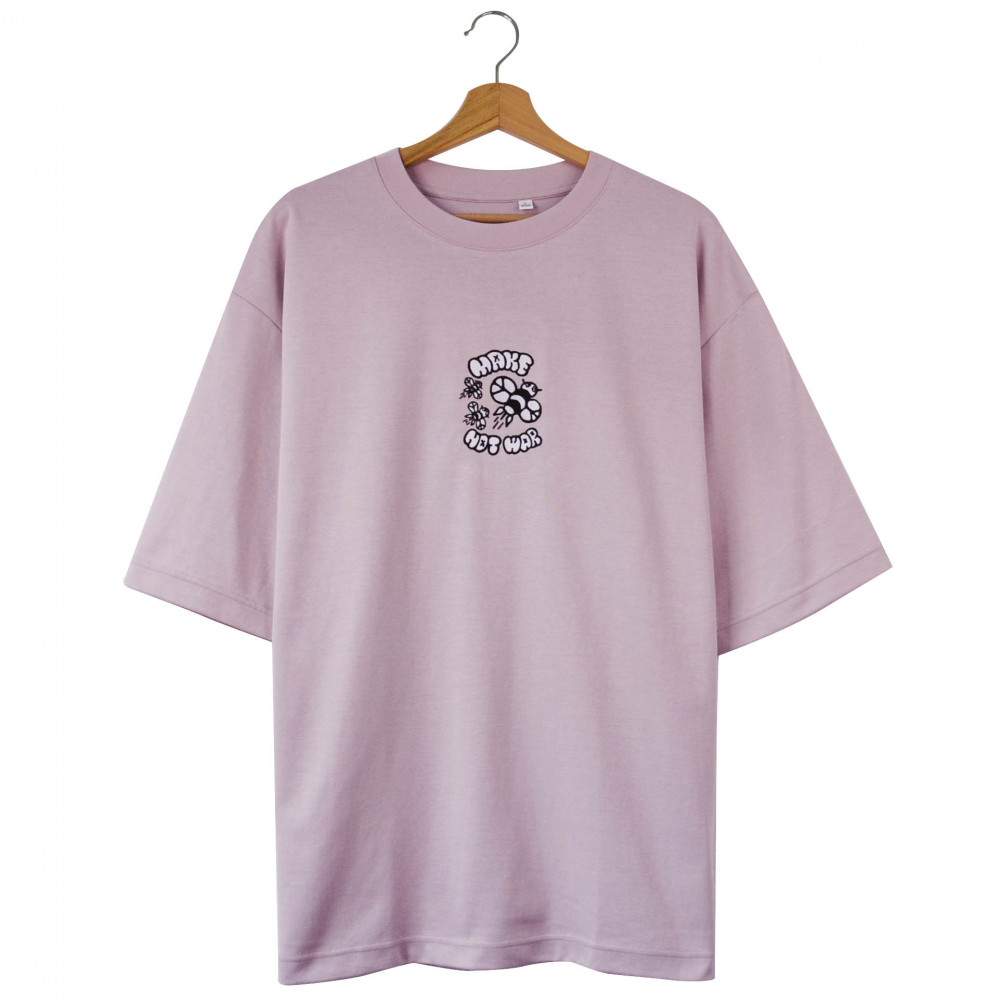 Joy Research Institute Make Bees Oversized Tee (Pink)