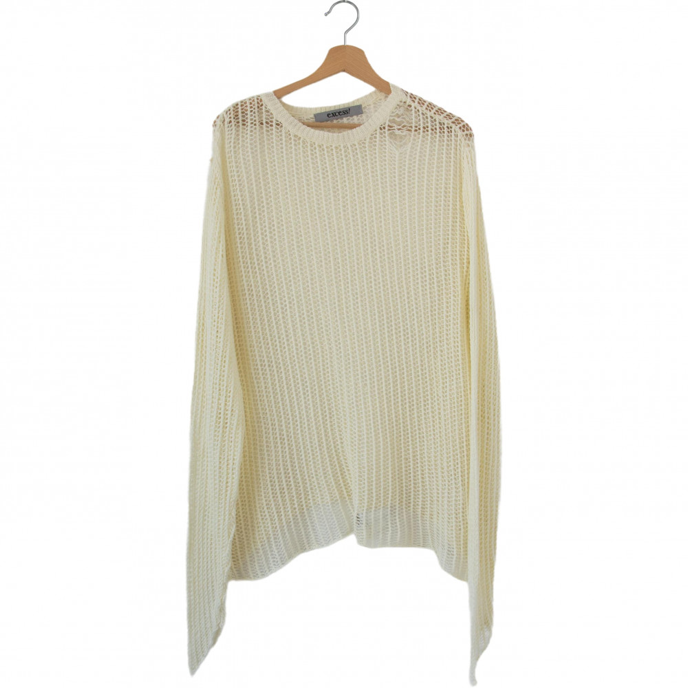 excess! Knitted Sweater (Cream)