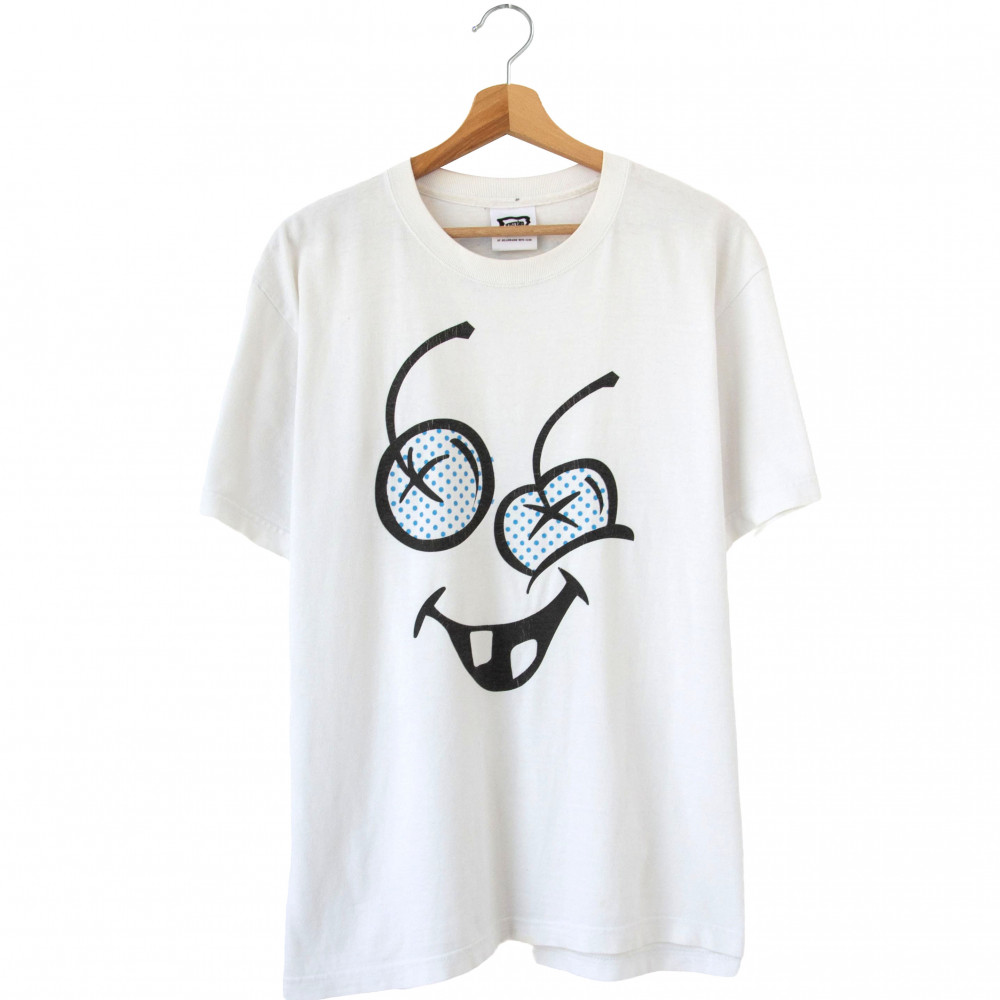 ICECREAM Cherry Face Tee (White)