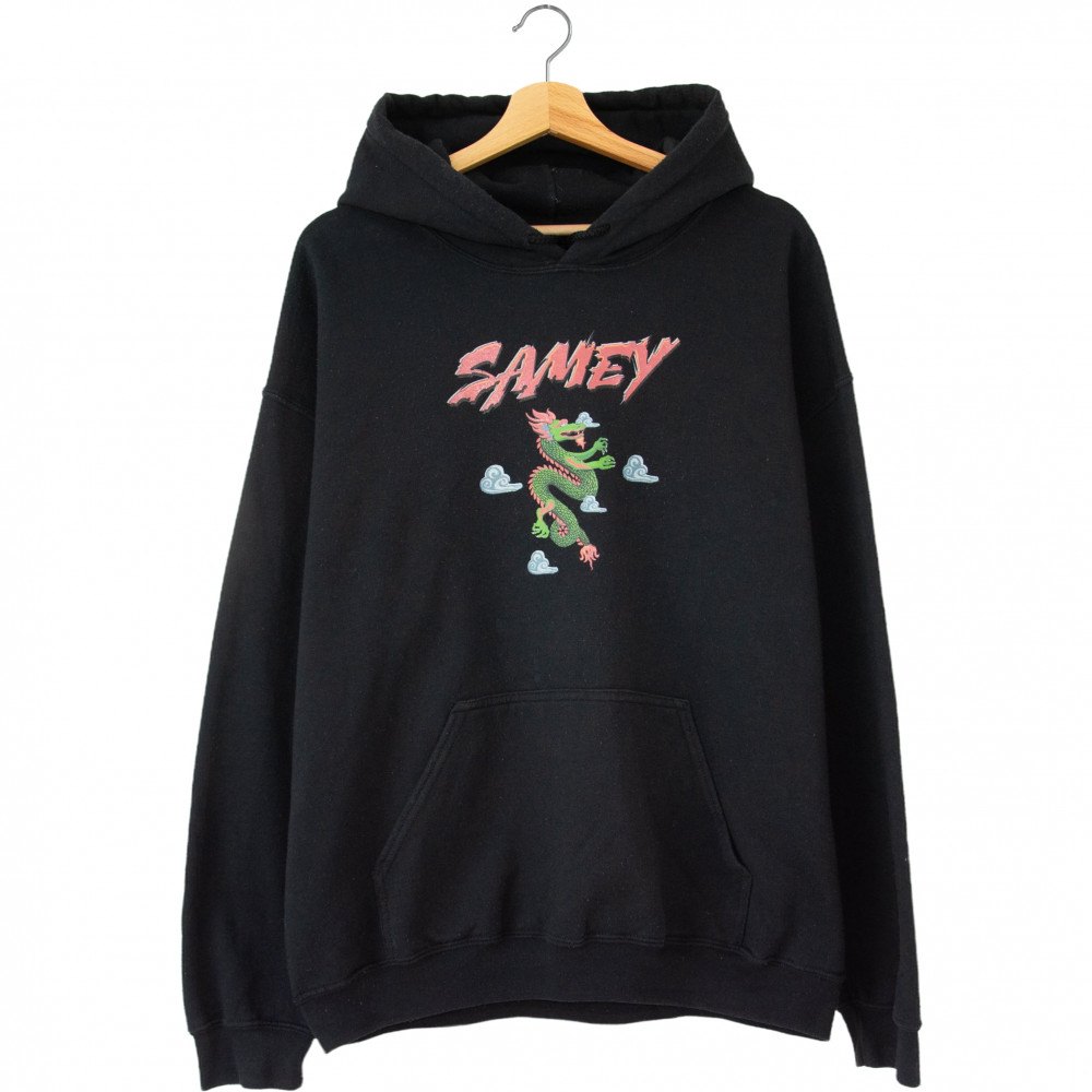 Samey Dragon Hoodie (Black)