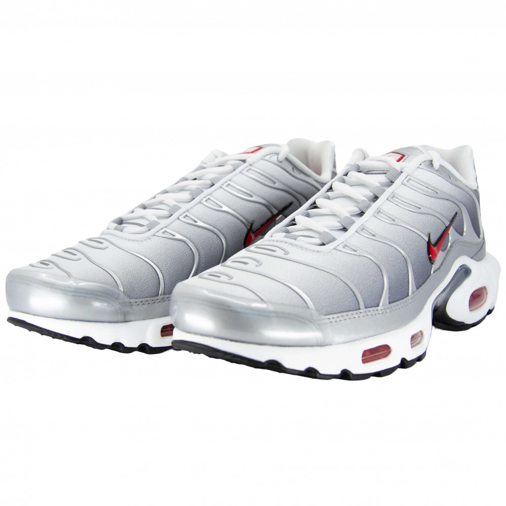 Nike Air Max Plus (Silver Red)