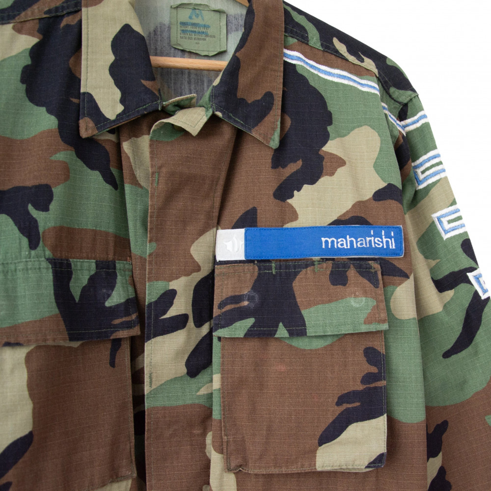 Maharishi Upcycled Ripstop Camouflage Jacket (Woodland)