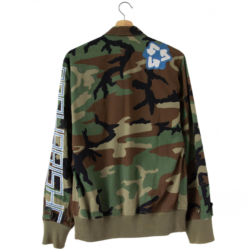 Maharishi Upcycled Ripstop Camouflage Jacket (Woodland)