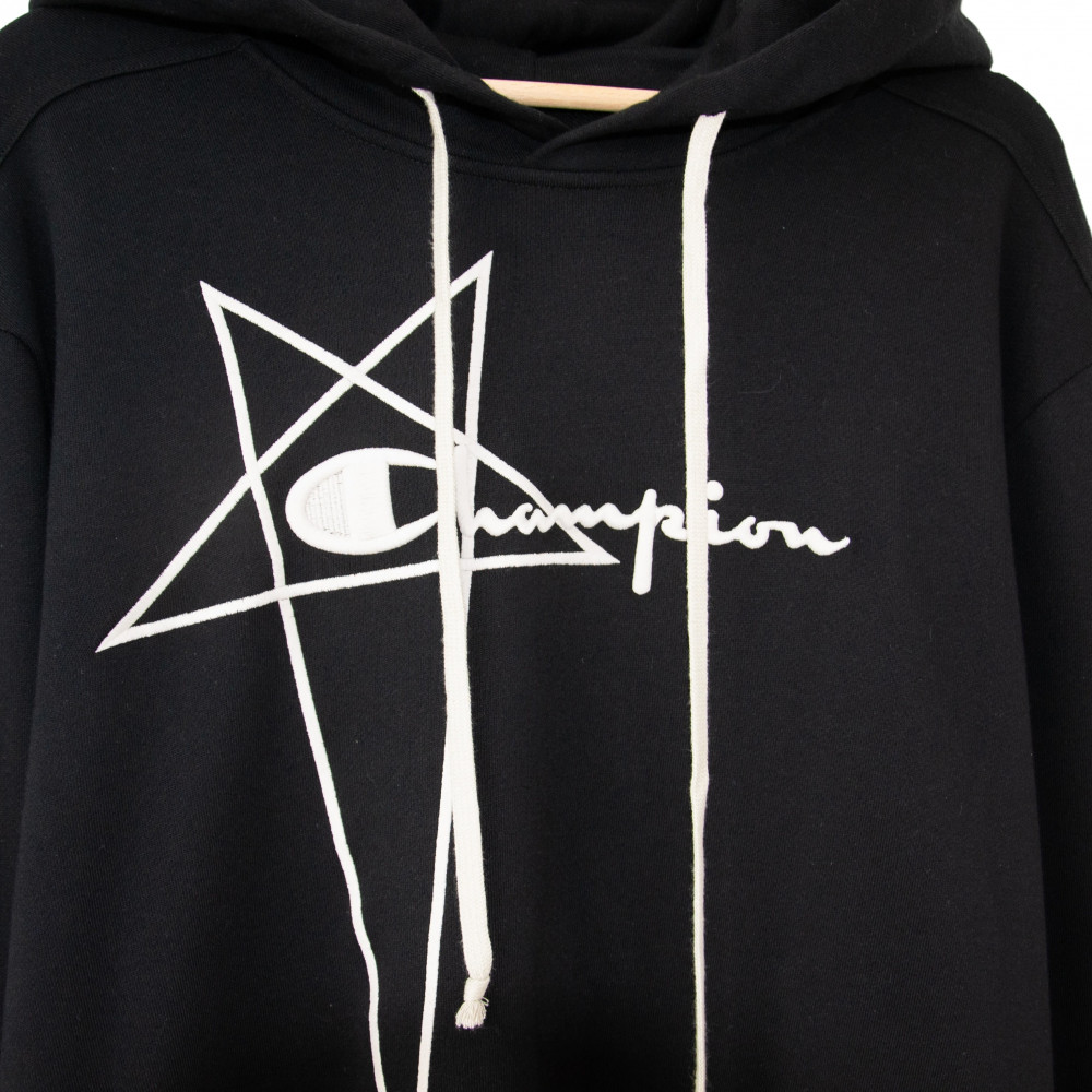 Champion x Rick Owens Hooded Body (Black)