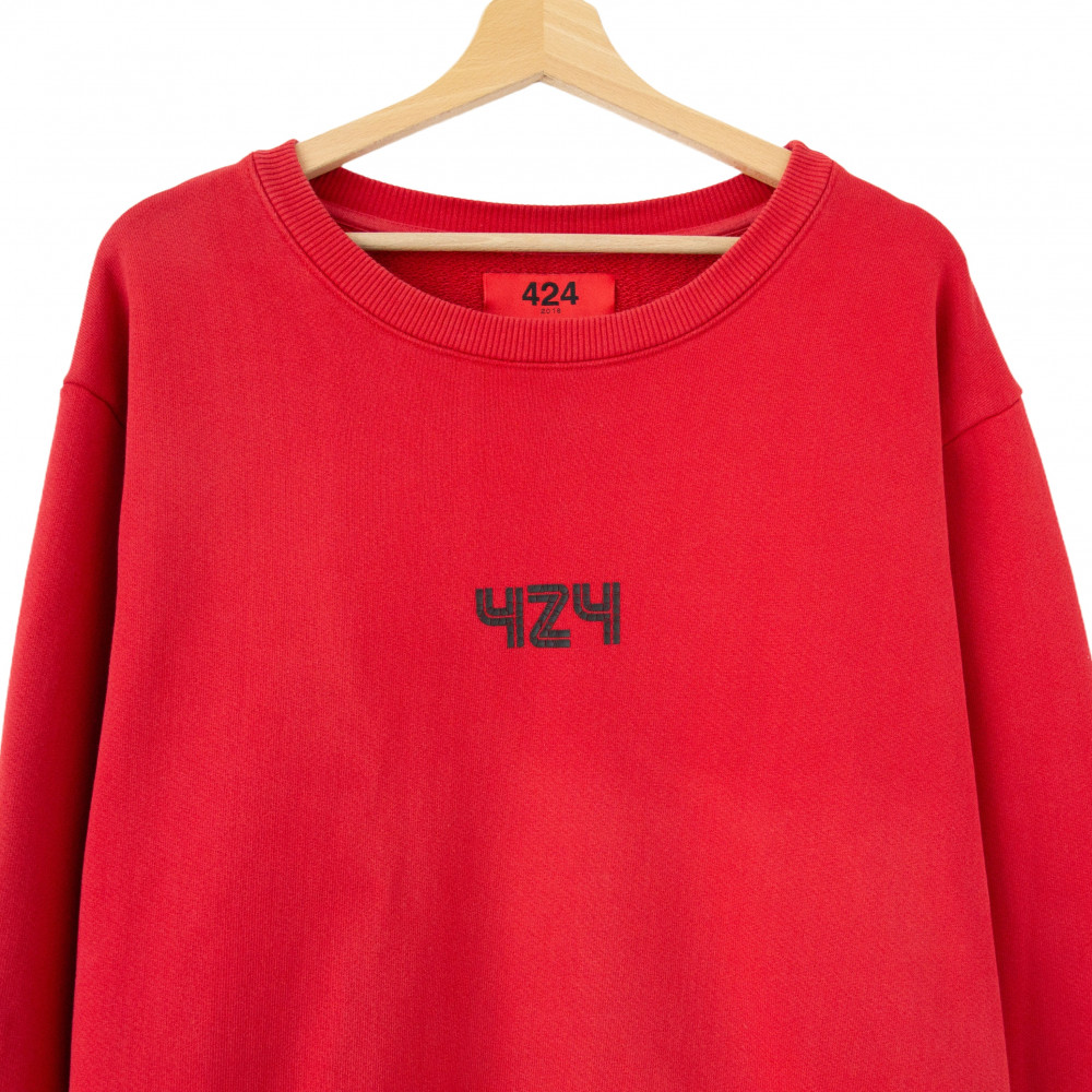 424 Death Star Crewneck (Red)