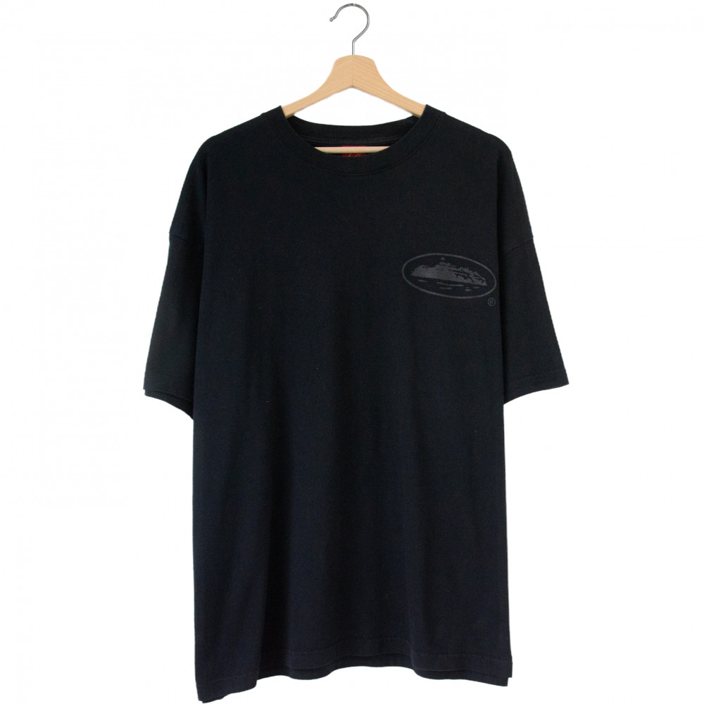 Corteiz Alcatraz Tee (Black/Black)