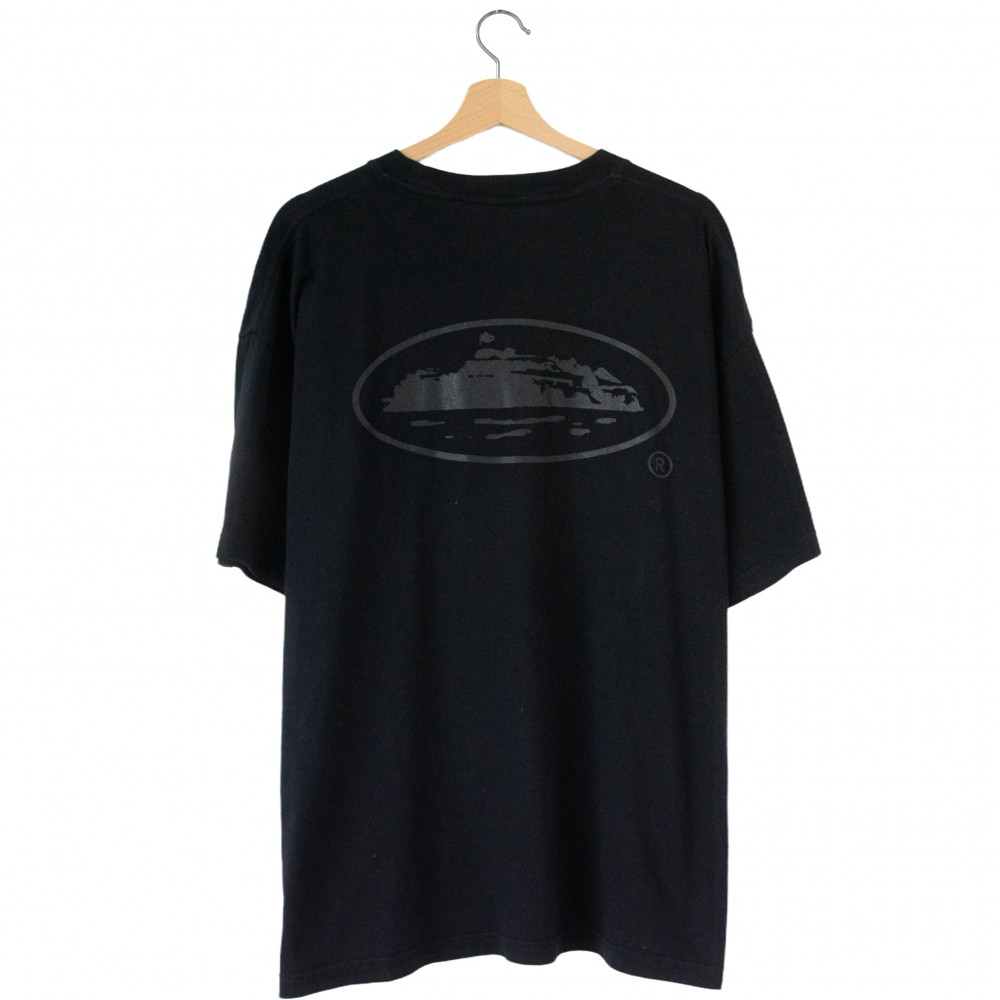 Corteiz Alcatraz Tee (Black/Black)