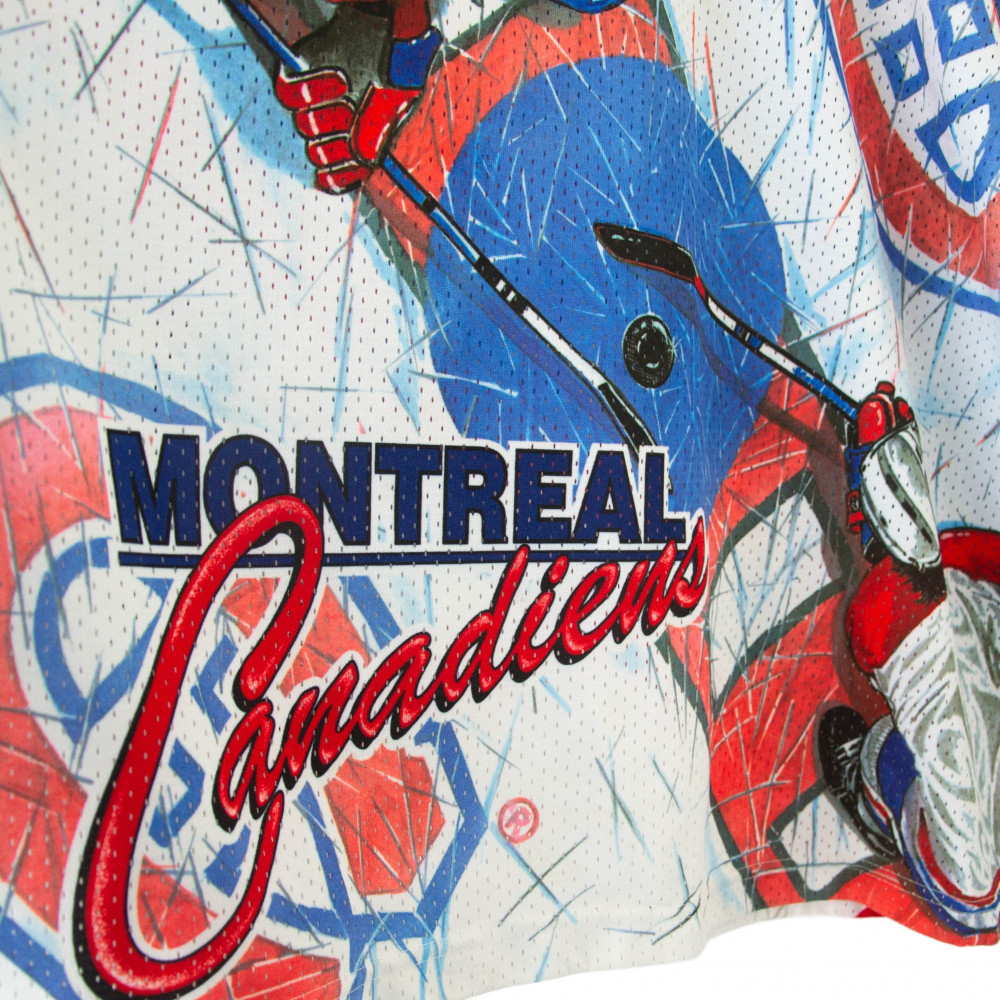 CCM Montreal Canadiens All Over Print Hockey Jersey (White)