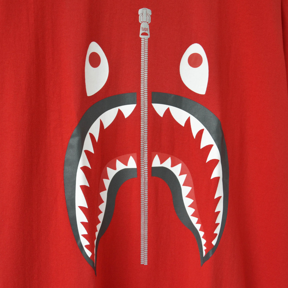 Bape Shark Tee (Red)