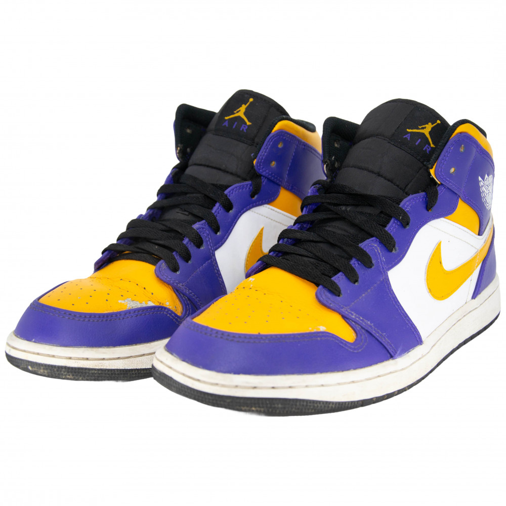 Nike Air Jordan 1 Mid (Lakers)