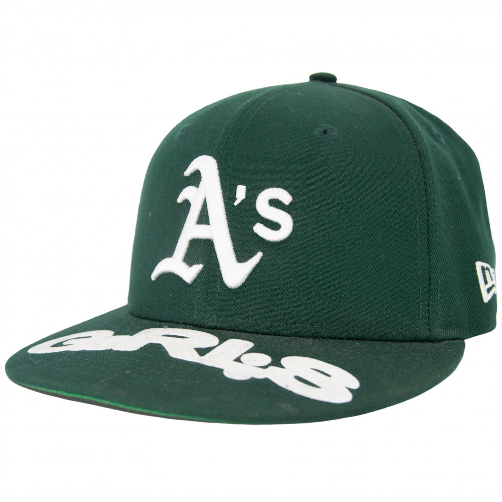 Girls New Era Fitted Cap Oakland (Green)