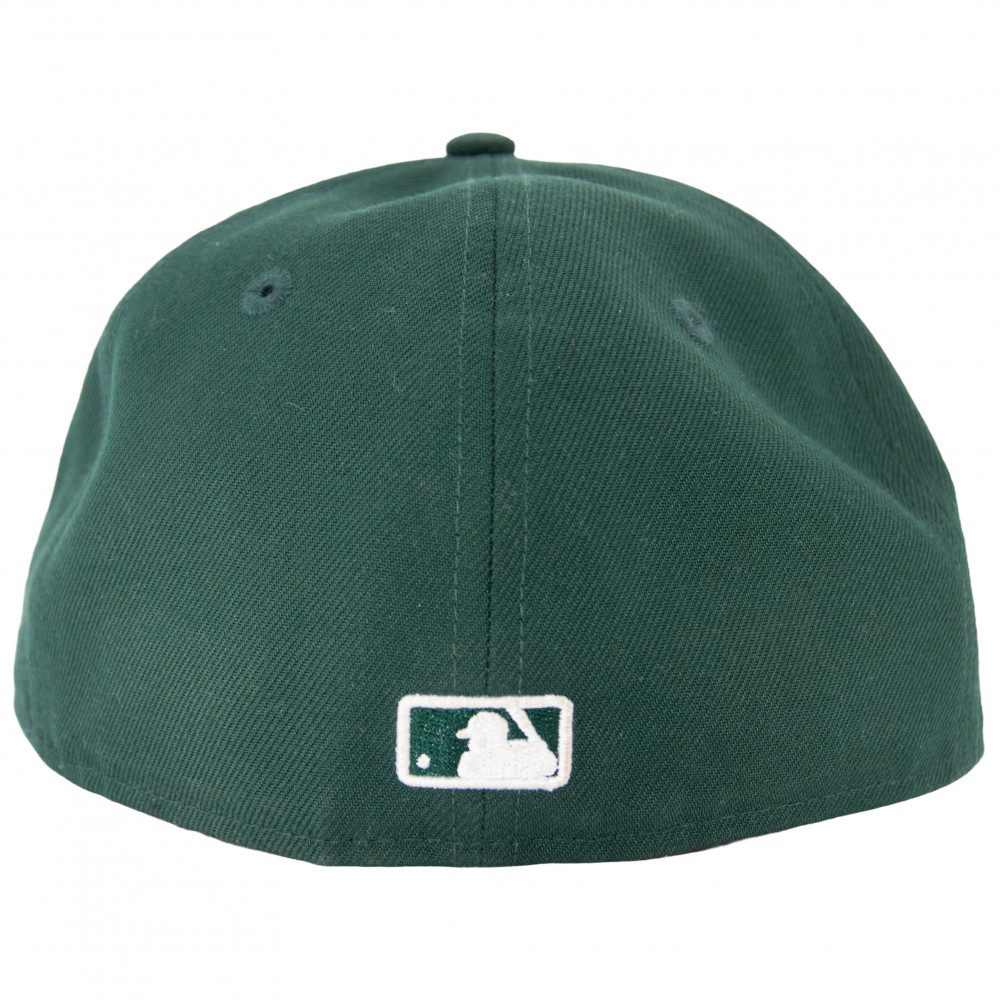 Girls New Era Fitted Cap Oakland (Green)