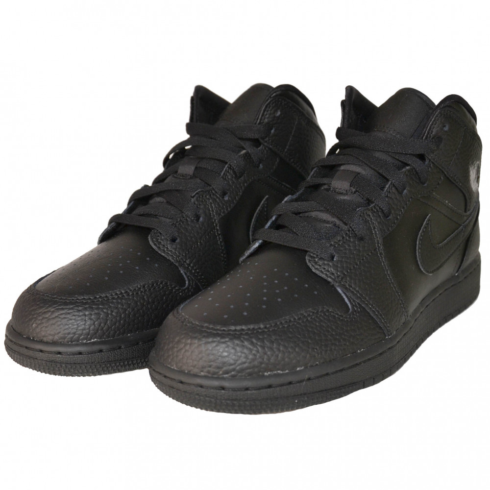Nike Air Jordan 1 Mid (Black)