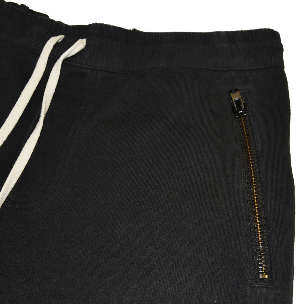 Fear of God Essentials Drawstring Zip Sweatpants (Black)