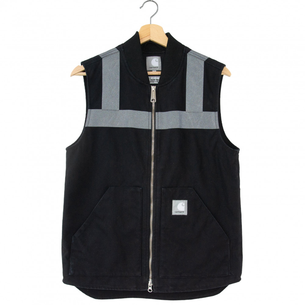 Carhartt WIP x Slam Jam Reflective Vest (Black)