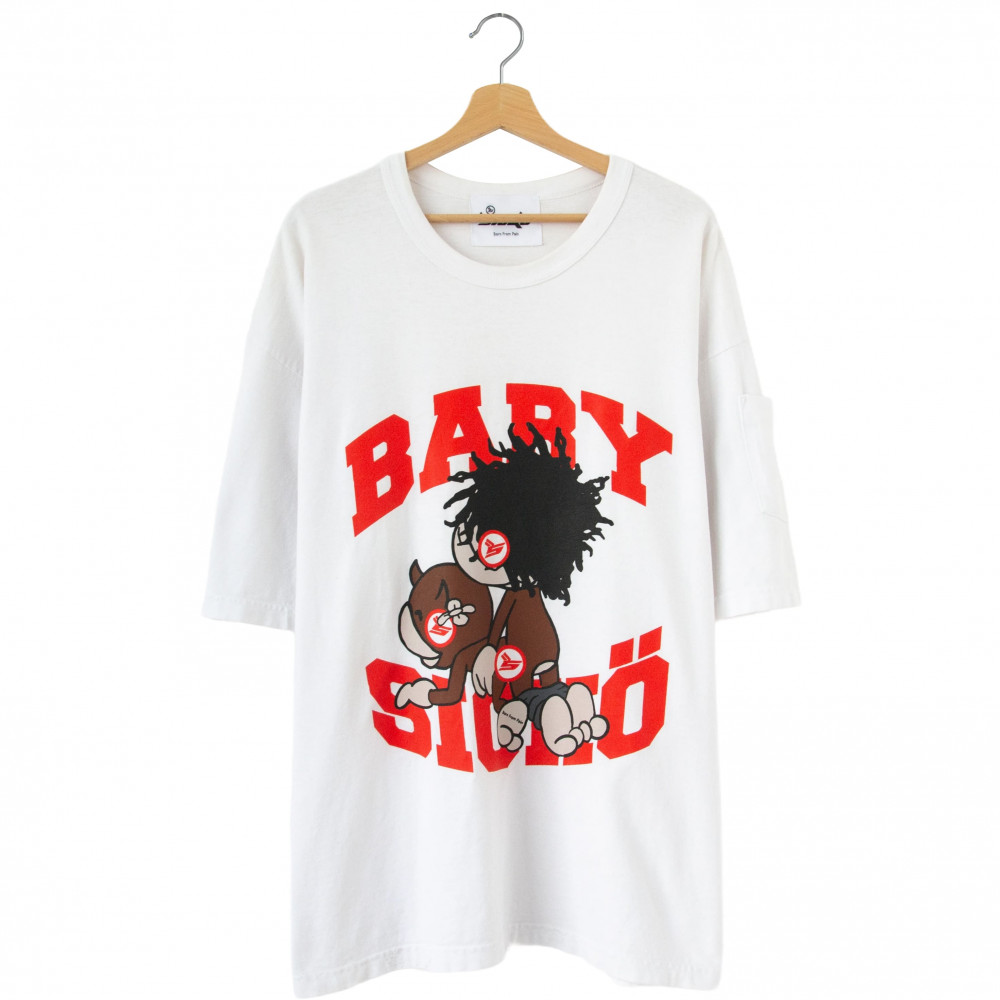 Sicko x BornFromPain Tee (White)