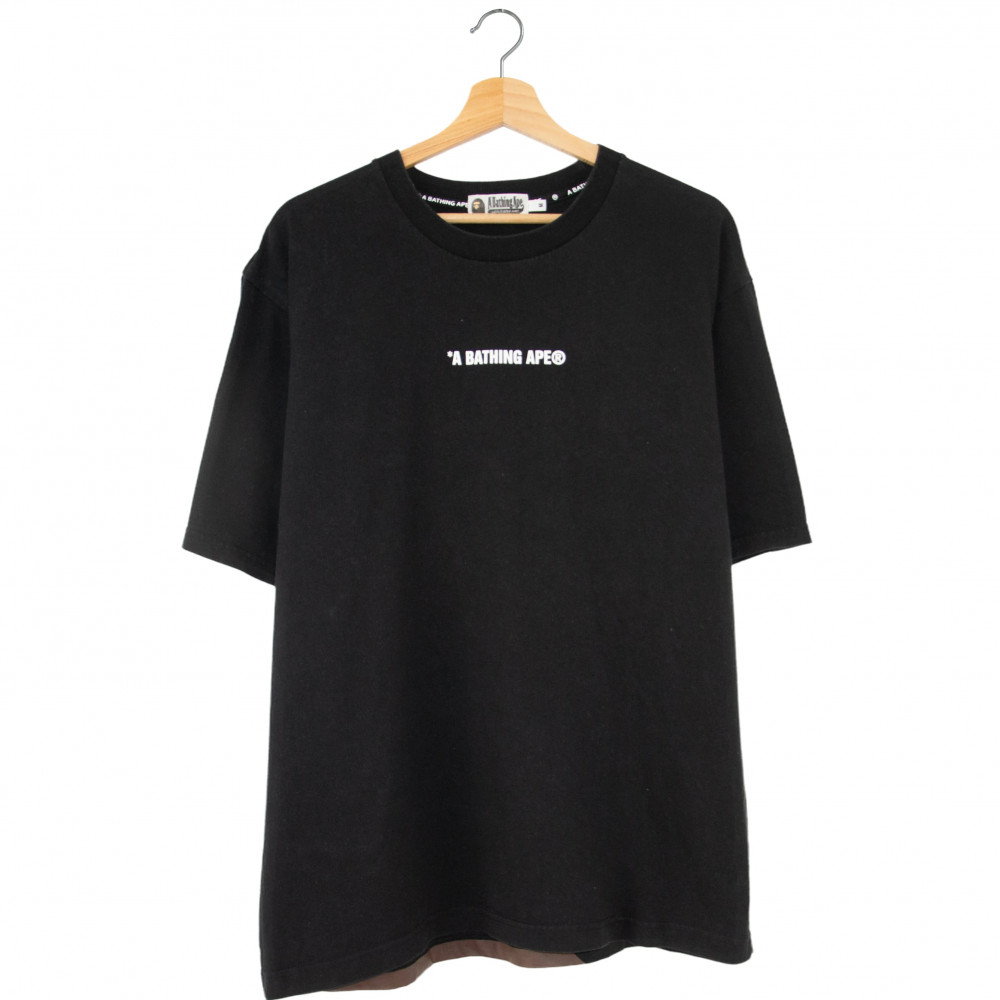 BAPE Giant Ape Head Relaxed Fit Tee (Black)