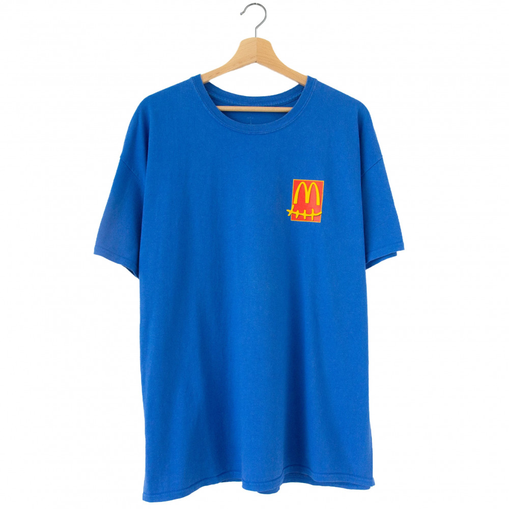 Travis Scott x McDonlad's Action Figure Series II Tee (Blue)