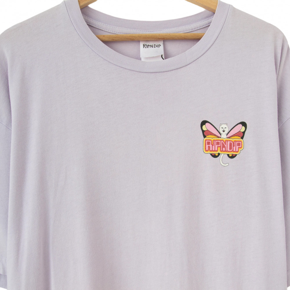 RIPNDIP Butterfly Tee (Lilac)